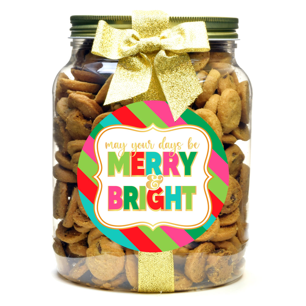 Christmas & Holiday, Metallic Gold Merry and Bright - MAB