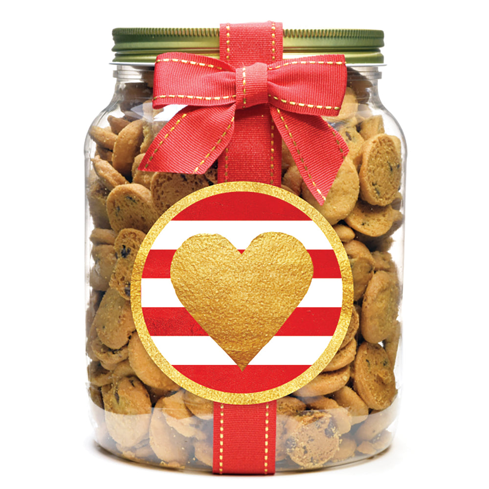 Valentine's Day, Metallic Gold Heart - GHV