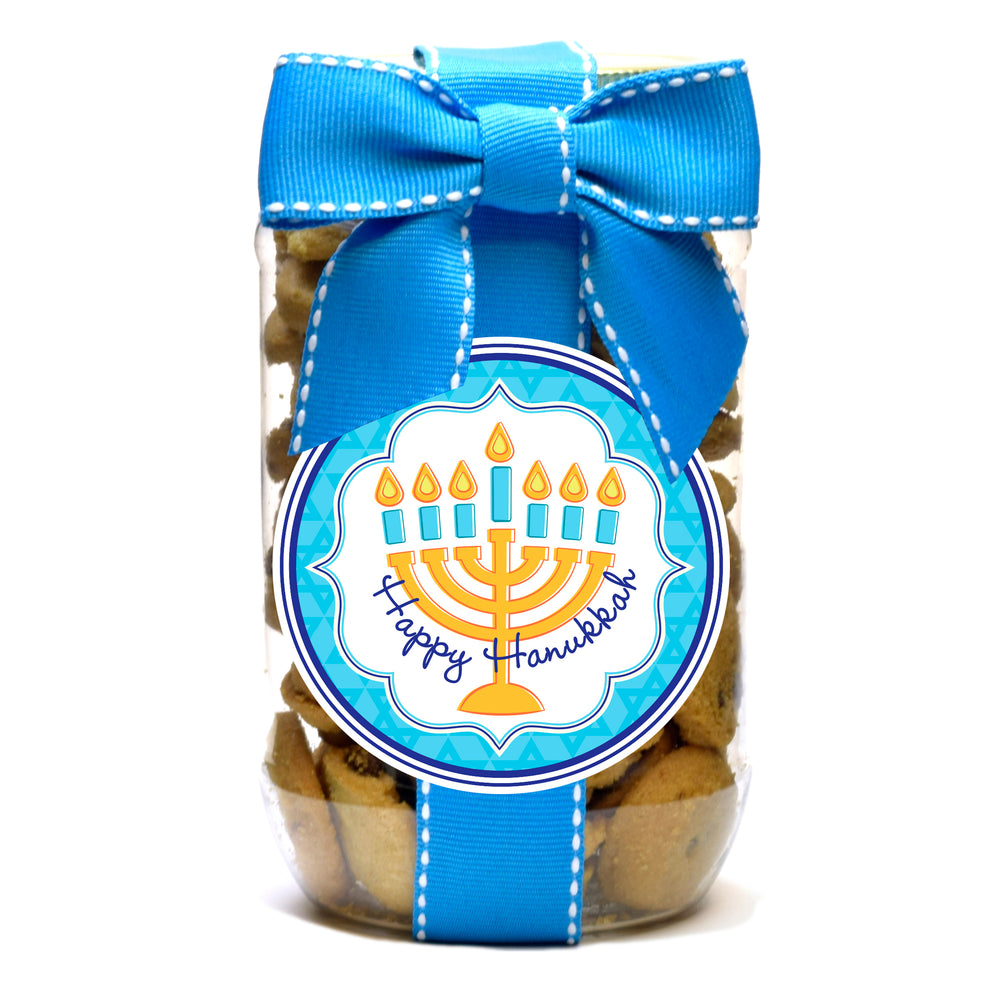 Happy Hanukkah, Elegant - HC4