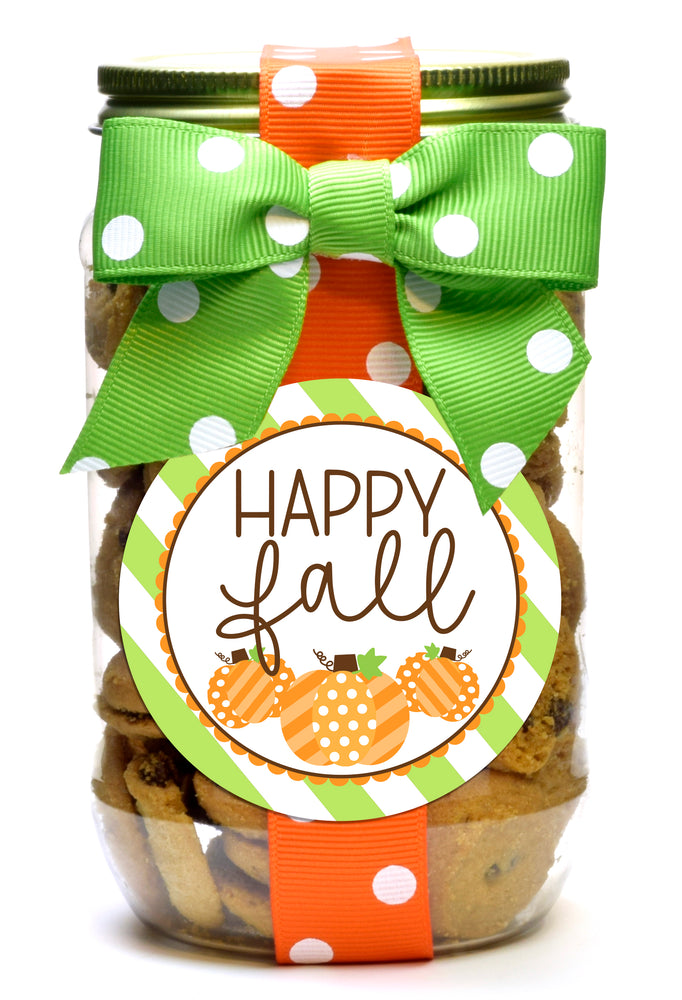 Happy Fall, Stripes & Pumpkins - SHF