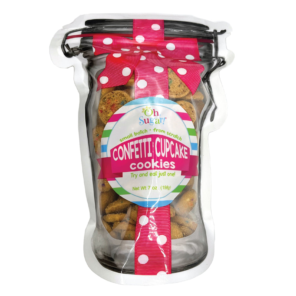 Cookie Mason Jar Pouch - Large