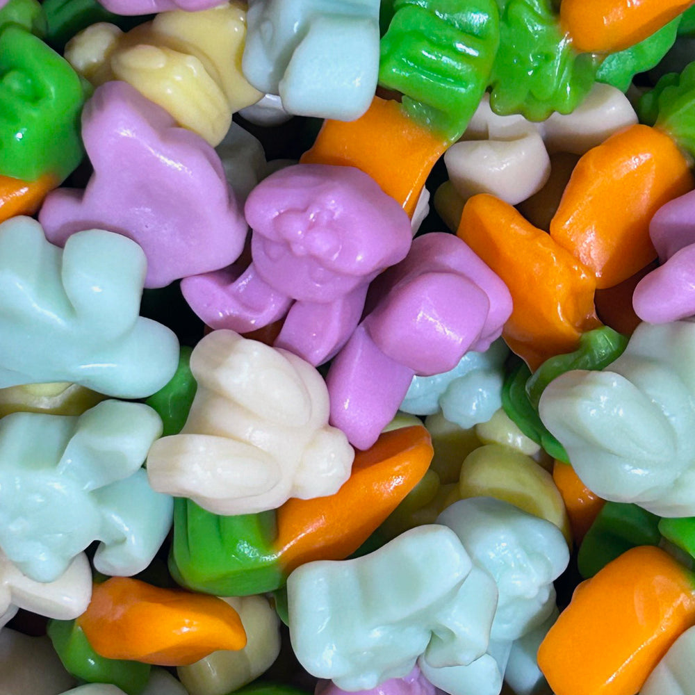 Candy - Easter & Spring Gummy Bunny Trail Mix Sugar Stack