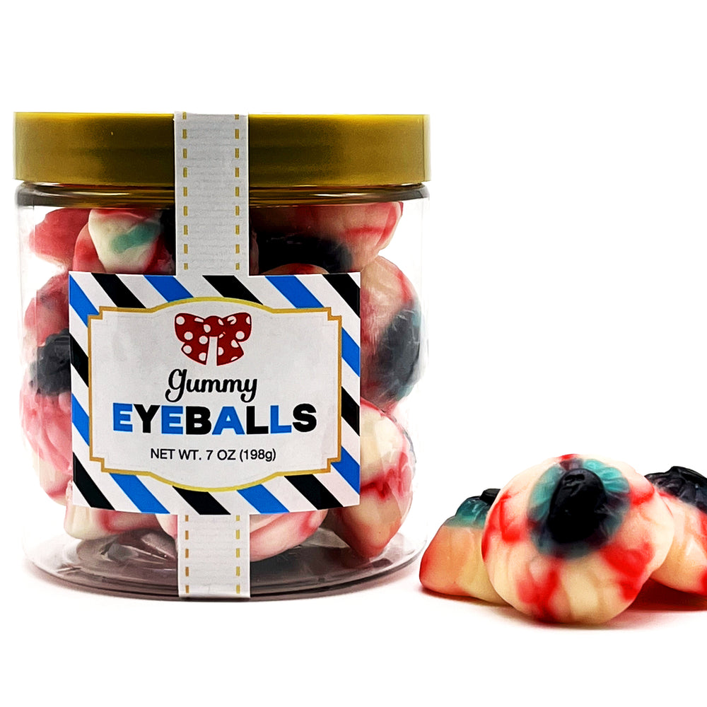 Candy - Halloween Gummy Eyeballs Sugar Stacks