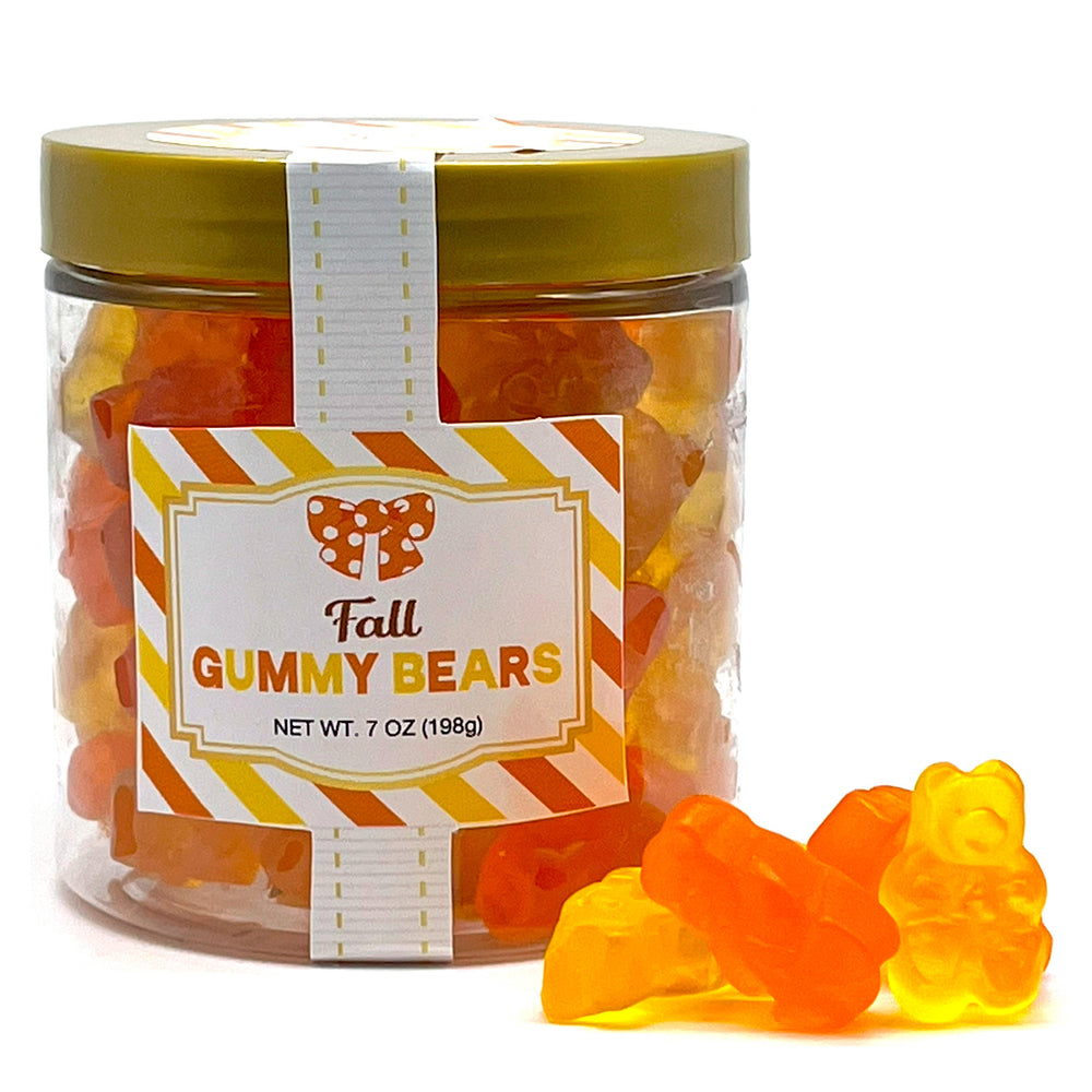 Candy - Fall Gummy Bears Sugar Stacks