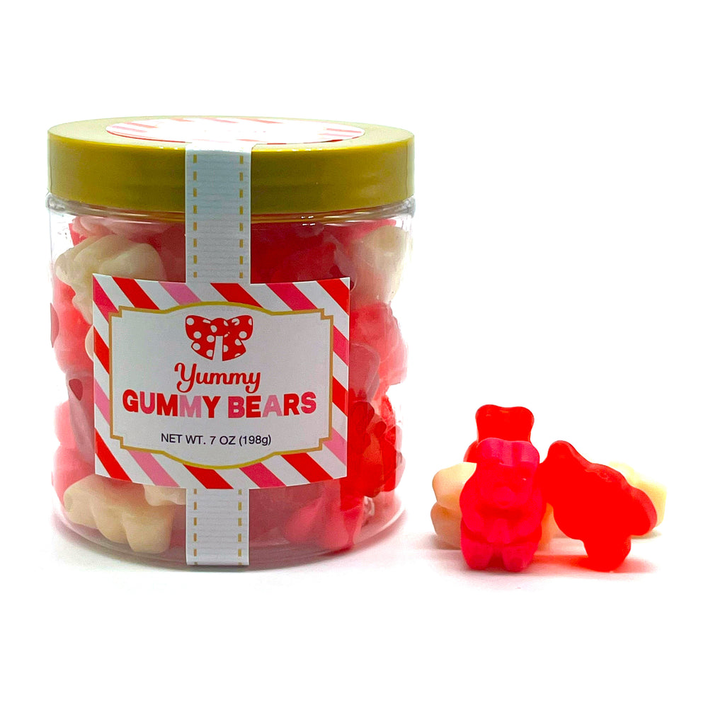 Candy - Valentine's Day Gummy Bears Sugar Stacks