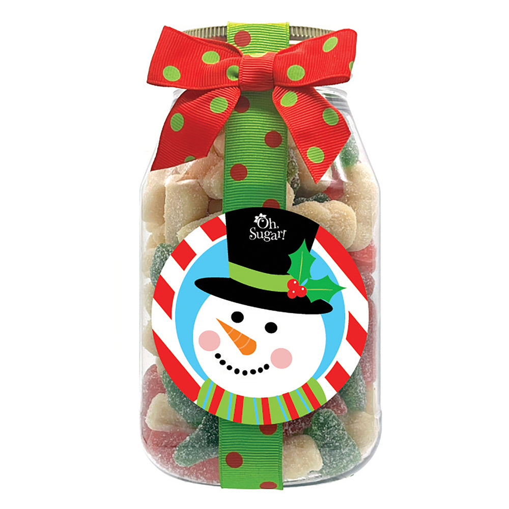 Candy - Christmas Sanded Gummy Trees and Snowmen - SMN