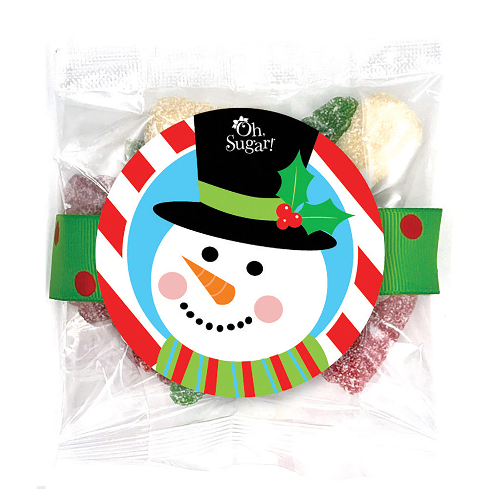 Candy - Christmas Sanded Gummy Trees and Snowmen - SMN