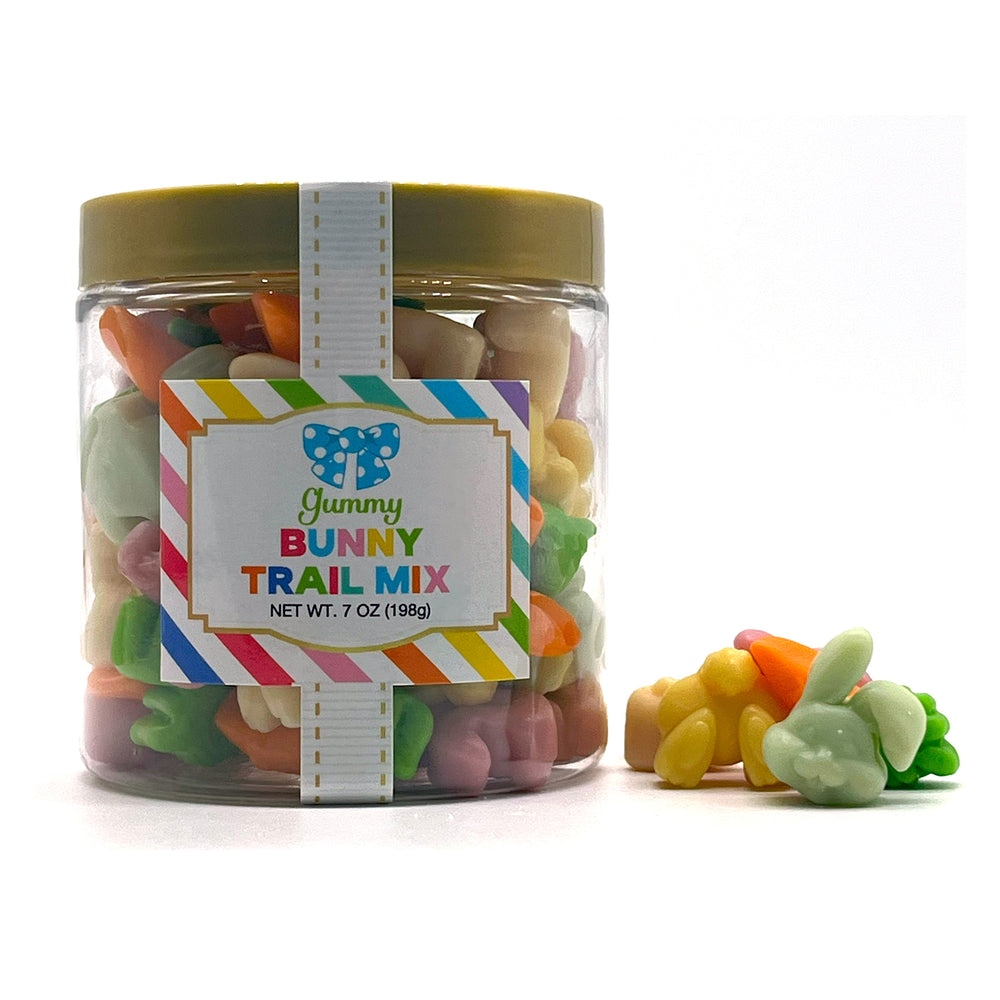 Candy - Easter & Spring Gummy Bunny Trail Mix Sugar Stack