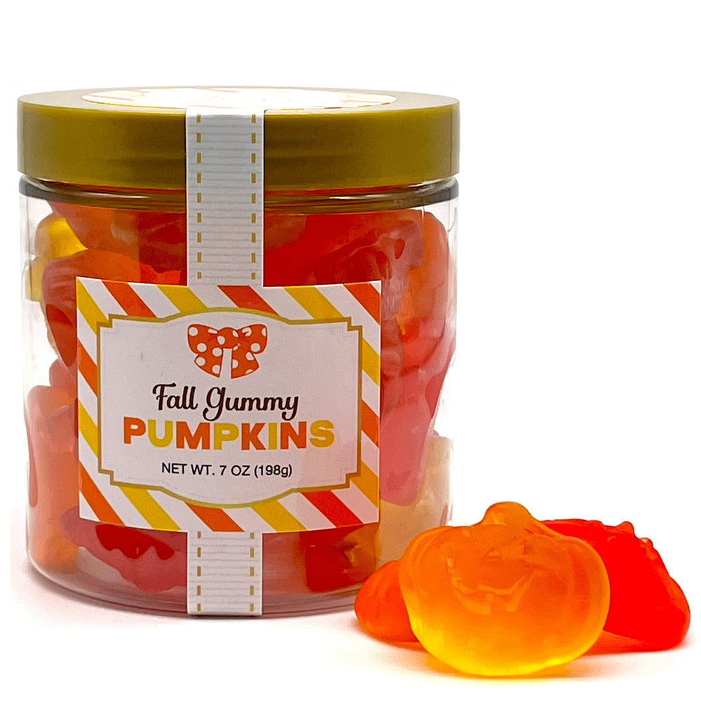 Candy - Fall Gummy Pumpkins Sugar Stacks