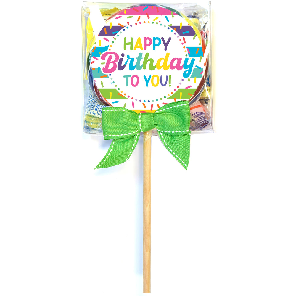 Candy - Birthday Lollipop Mix Up Pops - 8 Designs