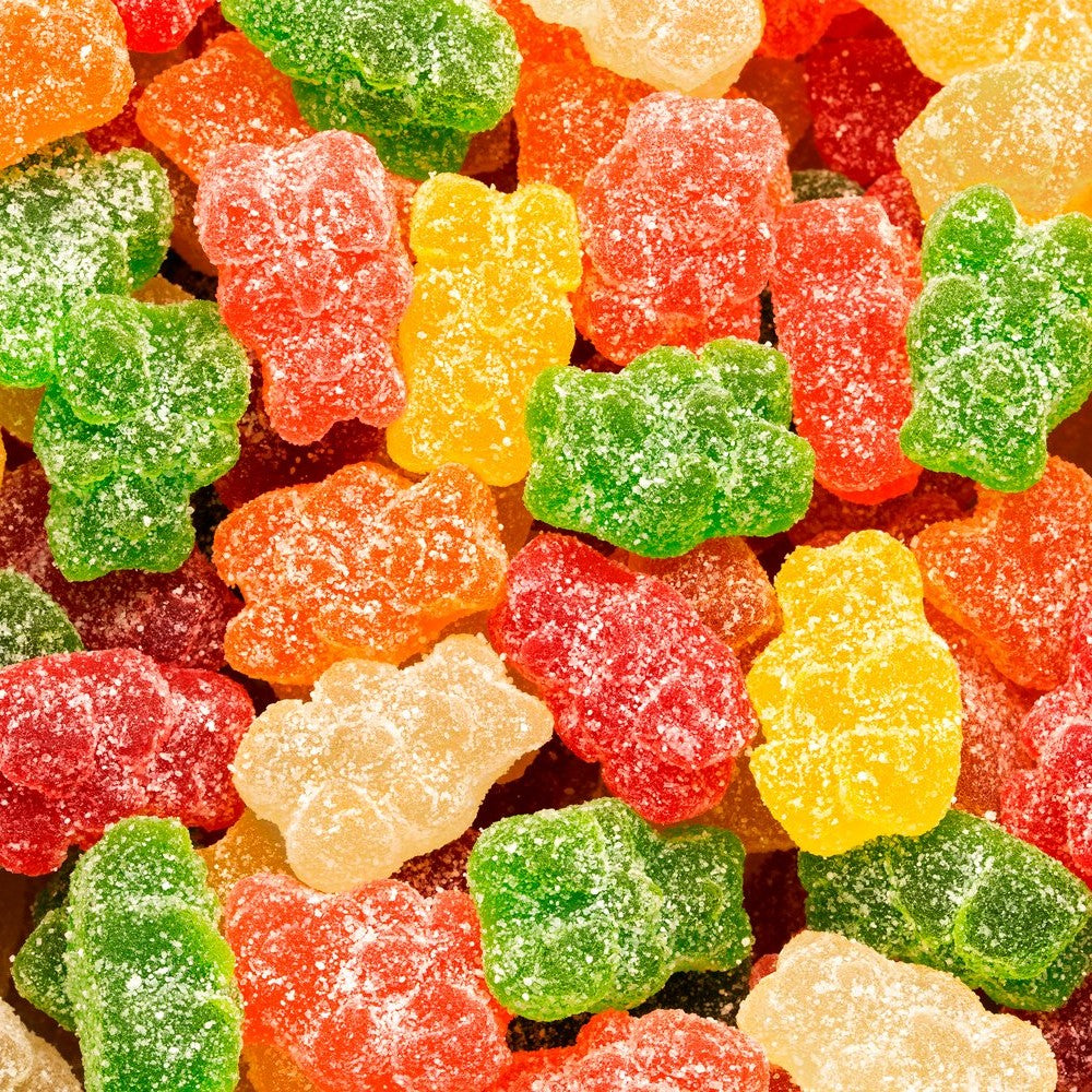 Candy - Holiday Sanded Sour Gummy Bears - HCD