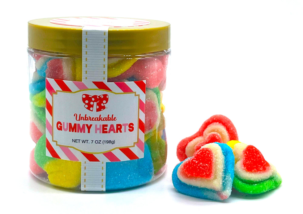 Candy - Valentine's Day Triple Gummy Hearts Sugar Stacks